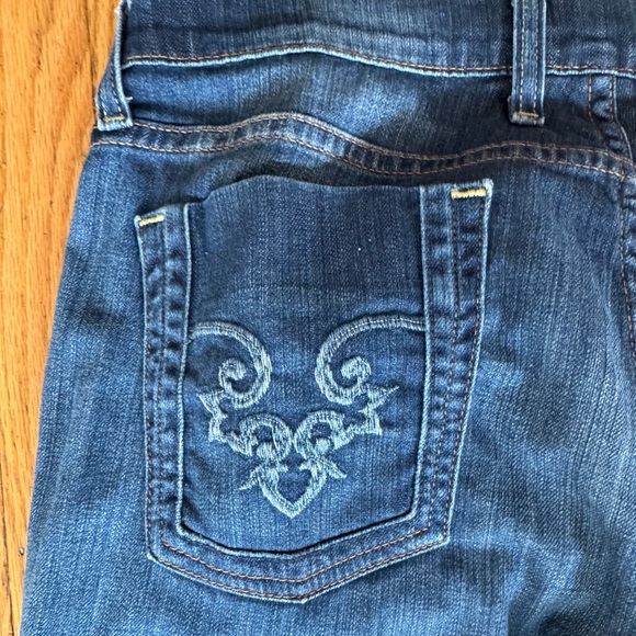 Lucky Brand Women’s Dark Blue Straight Jeans size 14 - Picture 7 of 10